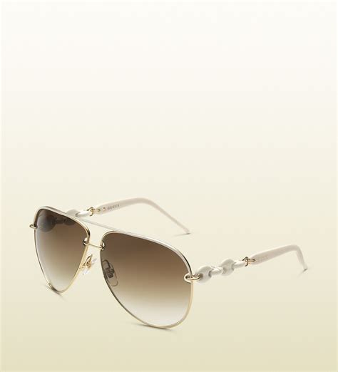 gucci white sunglasses|gucci sunglasses for women clearance.